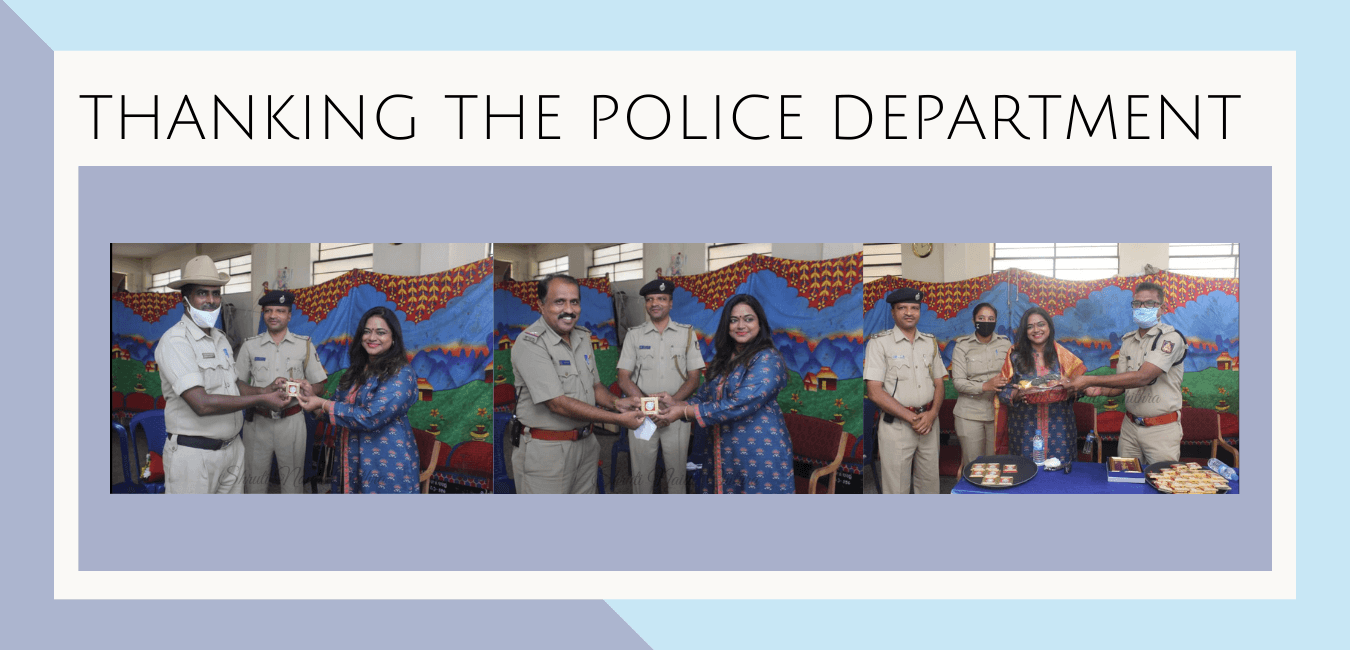 Thanking the Police Department